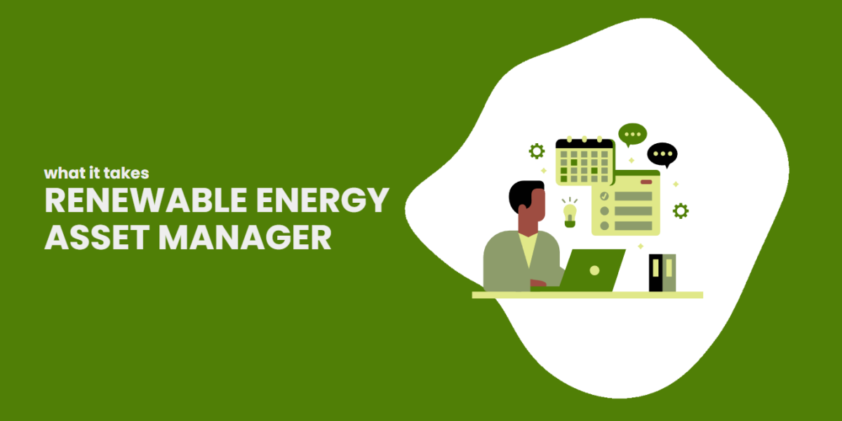 become renewable energy asset manager